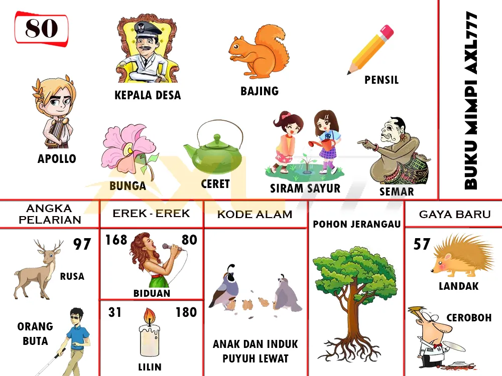 buku mimpi erek erek togel 80
